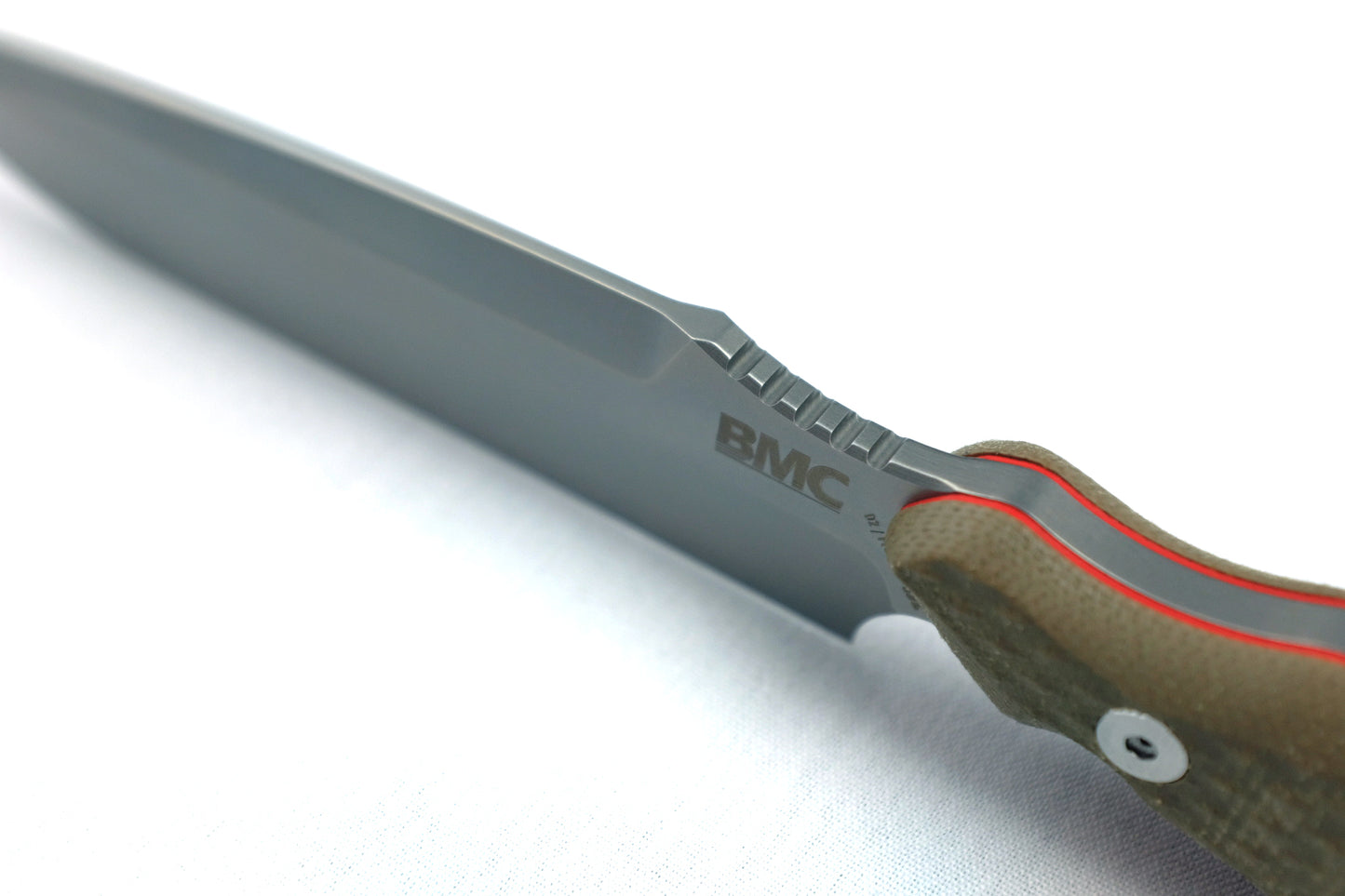 BMC M28 knife thumb ramp jimping