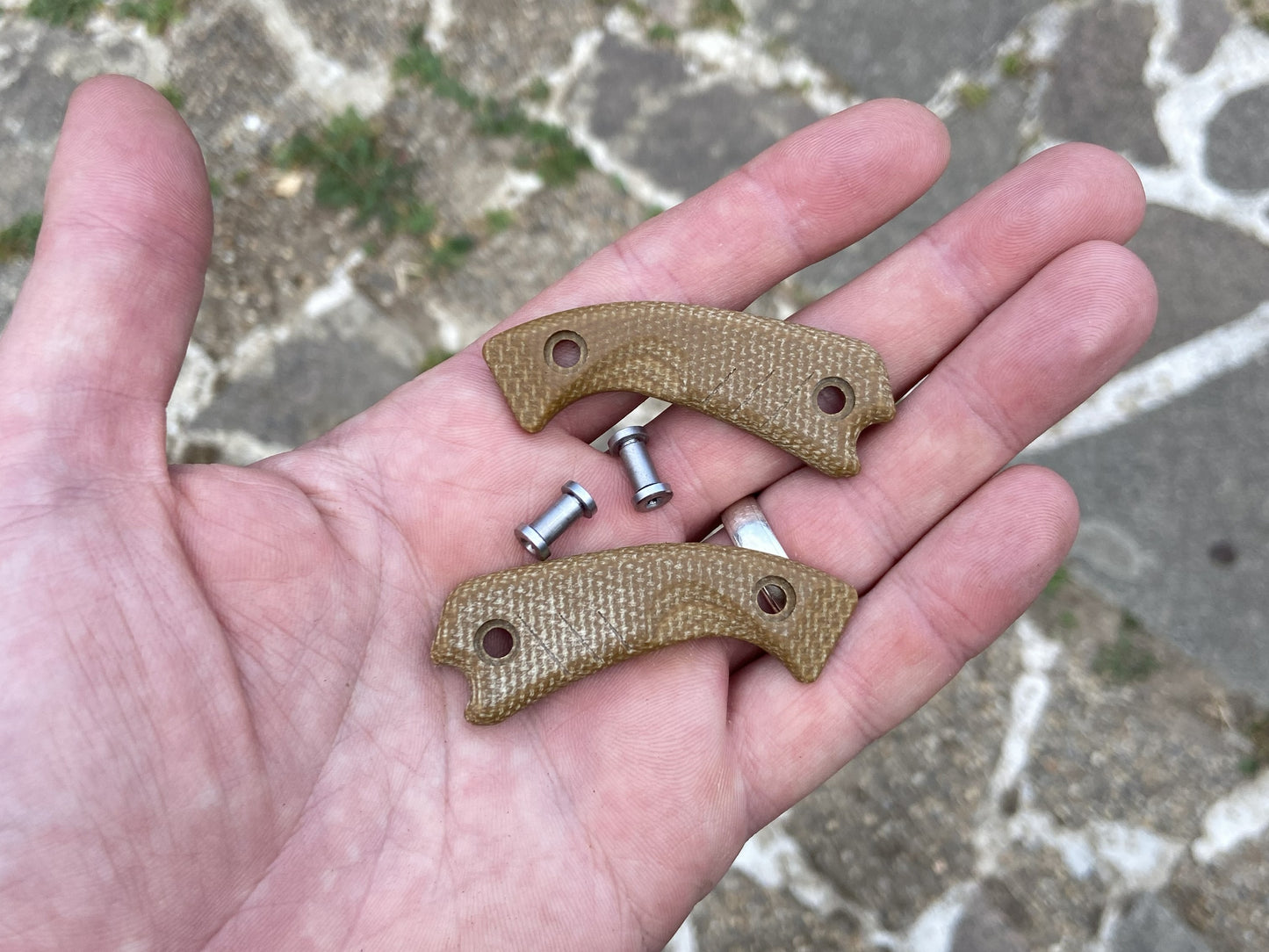 BMC M13 'Imp' Micarta Handle Scales